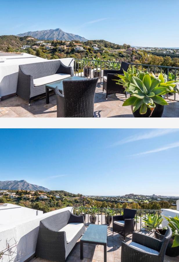Luxury 3 Bedroom House At La Quinta Golf Course Ocean And Mountain View Benahavís Exterior foto